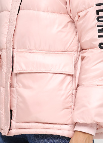 Розовая зимняя куртка Xinyilun