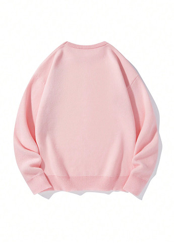 Світло-рожевий демісезонний джемпер джемпер SHEIN