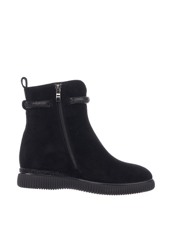 Зимние ботинки Blizzarini со стразами из натуральной замши