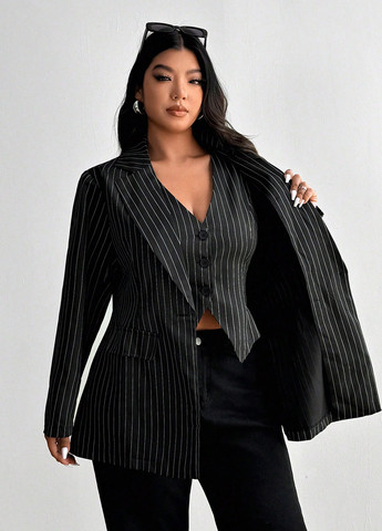 Костюм (жакет, жилет) SHEIN (346167747)