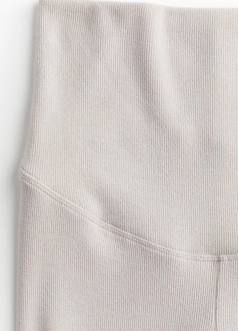 Светло-бежевые демисезонные леггинсы для беременных H&M