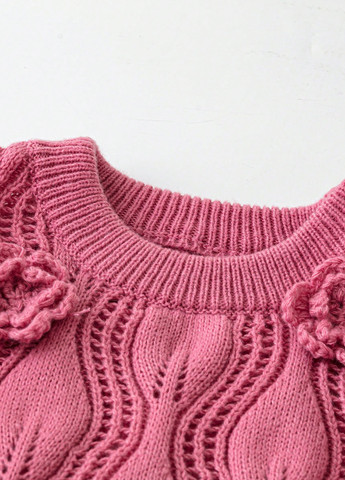 Фуксиновий (колору Фукія) демісезонний джемпер джемпер SHEIN