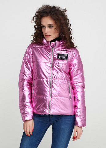 Розовая демисезонная куртка Catherine