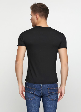 Черная футболка LEXSUS