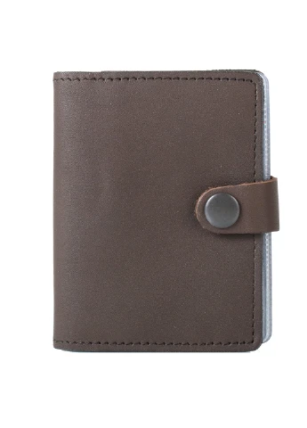Мужская кожаная визитница 7,5х9,5х1,5 см DNK Leather (212705440)