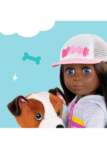 Шарнірная лялька з аксексуарами Glitter Girls Dolls - Jana & Cuddles (GG51078Z) Battat (255664987)