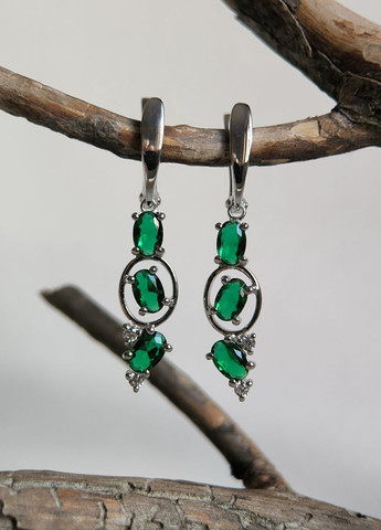 Серьги Silver Flame (369649406)