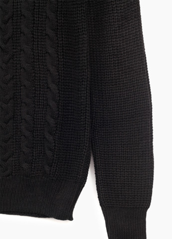 Черный зимний свитер Figo