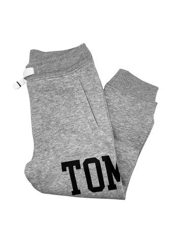 Серые спортивные демисезонные брюки джоггеры Tommy Hilfiger
