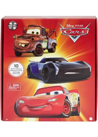 Набір автомобілів Тачки 3 Disney Pixar Cars 10 Metal Vehicles 10 шт. (HBW15) Mattel (255665573)