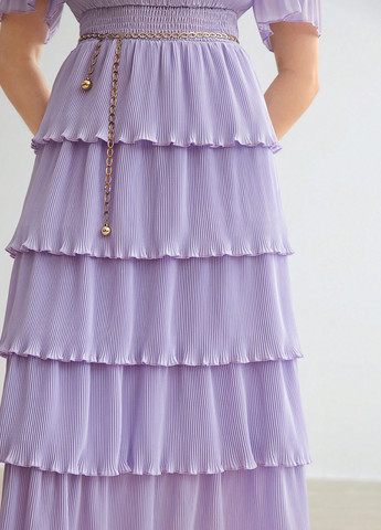 Бузкова кежуал сукня а-силует SHEIN однотонна