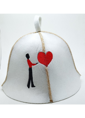 Набір шапок для сауни "Закохані 2 шапки" Luxyart (206021481)