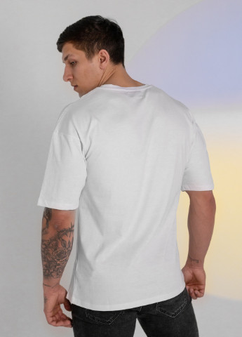 Біла футболка з коротким рукавом BEZET Stand