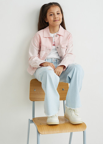 Белая летняя футболка C&A