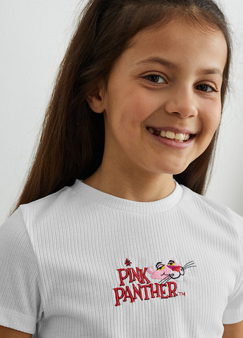 Белая летняя футболка C&A