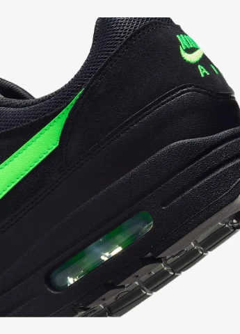 Черные демисезонные кроссовки fz5808-012 Nike Air Max 1 Essential
