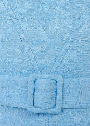 Комплект (блуза, юбка) BGL Комплект (блуза и юбка) юбочный голубой кэжуал эластан, хлопок, полиэстер, вискоза