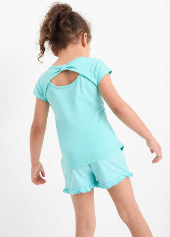 Бирюзовая летняя футболка C&A