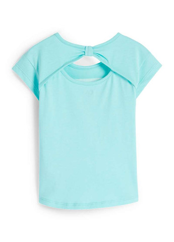 Бирюзовая летняя футболка C&A