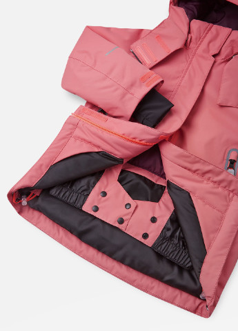Коралловая зимняя куртка лыжная Reima