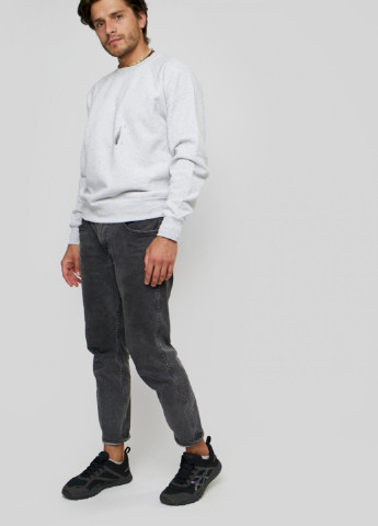 Серый свитшот мужской YAPPI (198688915)