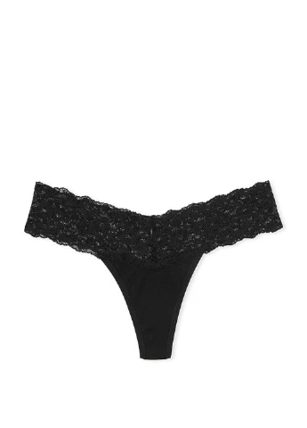 Чорний демісезонний комплект (бюстгальтер, трусики) Victoria's Secret