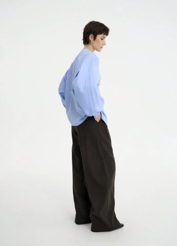 Блакитна блуза SHEIN