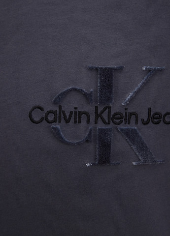 Серо-синяя футболка Calvin Klein Jeans