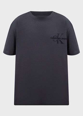 Серо-синяя футболка Calvin Klein Jeans