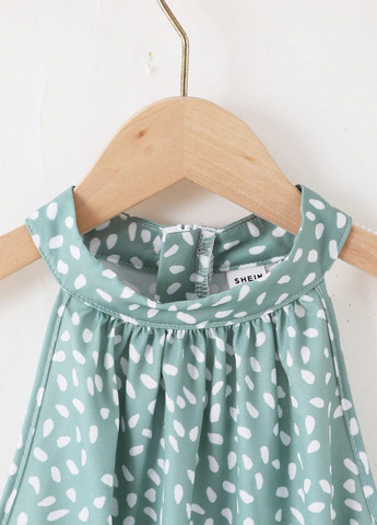 Сіро-зелена сукня SHEIN (322849519)