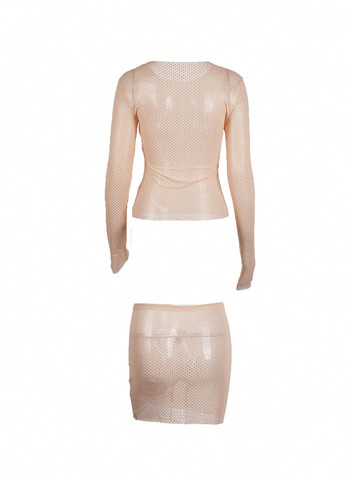 Костюм (лонгслив, юбка) SHEIN (334151568)