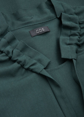 Темно-зеленое кэжуал платье Cos