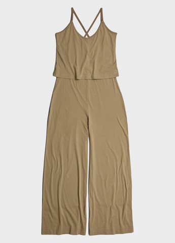 Комбінезон G-Star Raw комбінезон-брюки однотонний пісочний кежуал бавовна, трикотаж