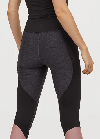 Комбинированные демисезонные леггинсы H&M