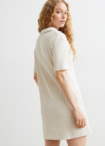 Молочна домашній сукня сукня-сорочка H&M однотонна