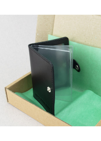 Подарочный мужской набор №61: обложка документы + ключница + портмоне (черный) HandyCover (253714652)