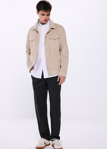 Бежева демісезонна куртка Springfield