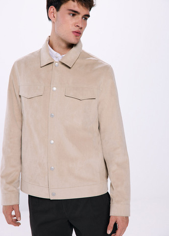 Бежева демісезонна куртка Springfield