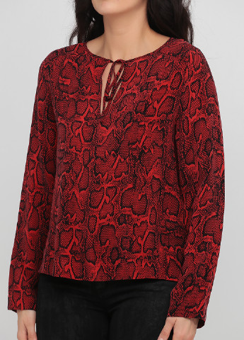 Красная блуза Drykorn