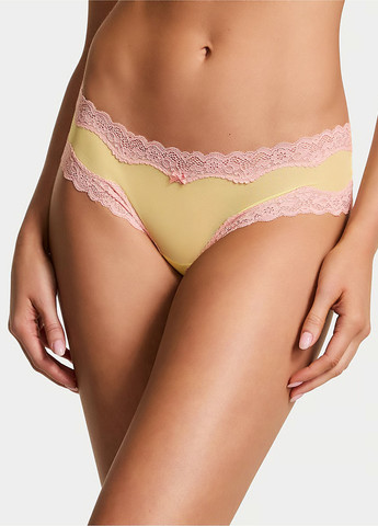 Желтый демисезонный комплект (бюстгальтер, трусики) Victoria's Secret