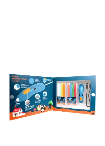 3D-ручка для детского творчества - КРЕАТИВ (48 стержней) 3Doodler Start (83748328)