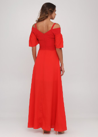 Червона вечірня сукня кльош PUBLIC&PRIVATE by Madame Cherie однотонна