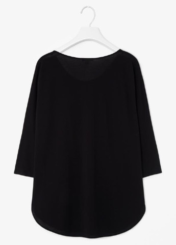 Черная демисезонная блуза Cos