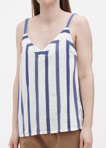 Комбинированная летняя блуза Saint Tropez