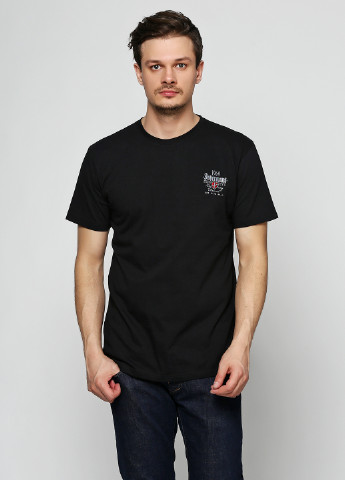 Черная футболка с коротким рукавом Dobermans Aggressive