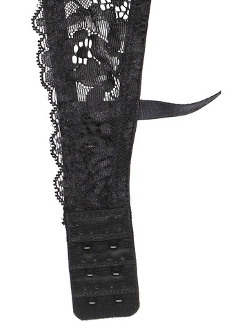 Чорний мінімайзер бюстгальтер Lascana з кісточками поліамід