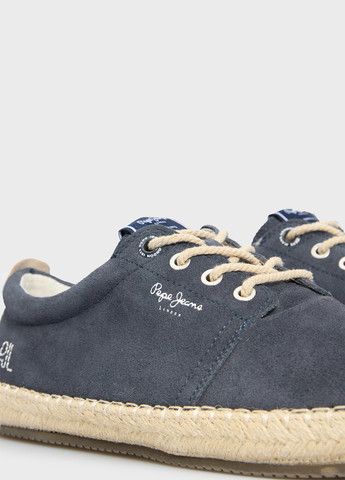 синие эспадрильи Pepe Jeans логотип (332364811)