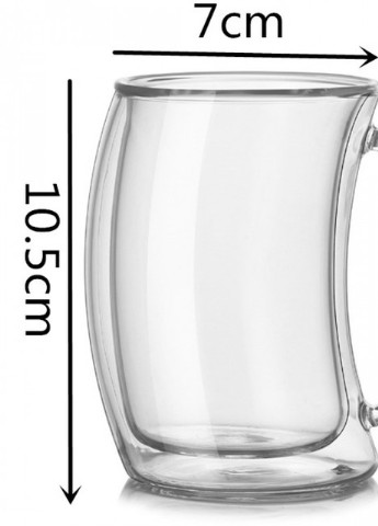 Стильная чашка с двойными стенками Pisa tower, 200 мл More (253888758)