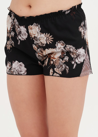 Чорна всесезон піжама (топ, шорти) топ + шорти Sambario