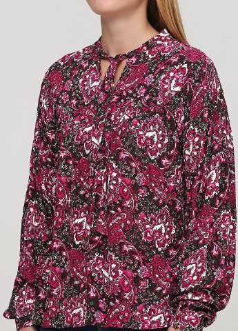 Темно-розовая демисезонная блуза Object